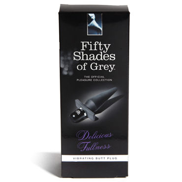 Fifty Shades of Grey Delicious Fullness Vibrating Butt Plug, Анальная пробка с вибрацией
