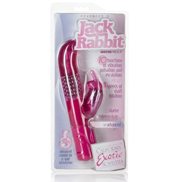 California Exotic Advanced G Jack Rabbit, розовый - Многофункциональный вибратор - купить в секс шопе