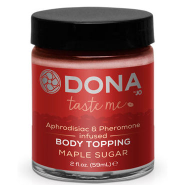 Dona Body Topping Maple Sugar, 59 мл, Карамель для тела со вкусом жженого сахара