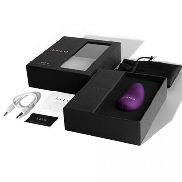 Lelo Lily 2 Aroma, фиолетовый - Перезаряжаемый клиторальный стимулятор с ароматом Бордо и шоколада - купить в секс шопе