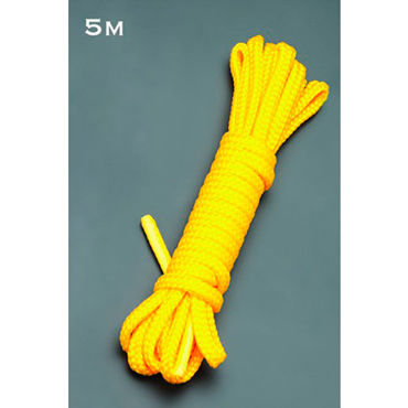 Sitabella веревка 5м., желтый, Мягкая на ощупь