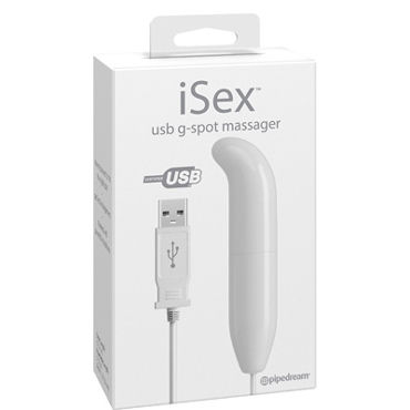 Pipedream iSex USB G-Spot Massager, Вибромассажер точки G