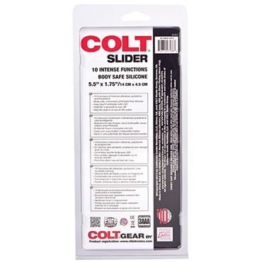 California Exotic Colt Slider, красный - Анальный стимулятор - купить в секс шопе