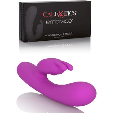 California Exotic Embrace Massaging G-Rabbit, фиолетовый - фото, отзывы