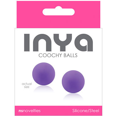 NS Novelties Inya Coochy Balls, фиолетовые - фото, отзывы