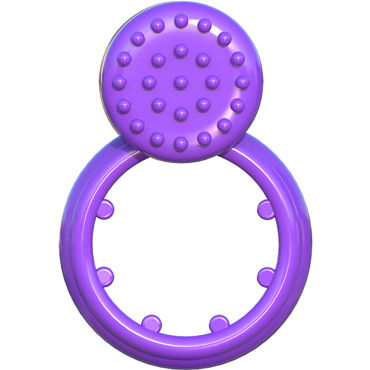 Pipedream Fantasy C-Ringz Sensual Touch Love Ring, фиолетовое - Эрекционное кольцо - купить в секс шопе