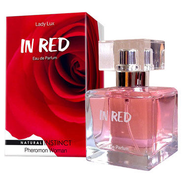 Natural Instinct In Red для женщин, 50 мл, Духи с феромонами