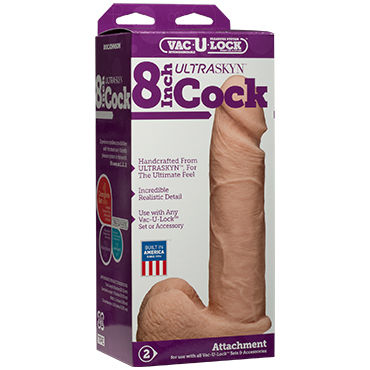Doc Johnson Vac-U-Lock UR3 Cock, 20.5 см