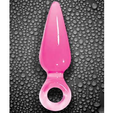 NS Novelties Jolie, розовый - Анальная пробка маленького размера - купить в секс шопе