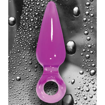 NS Novelties Jolie, фиолетовый - Анальная пробка маленького размера - купить в секс шопе