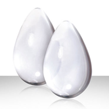 NS Novelties Crystal Kegel Eggs, прозрачный - фото, отзывы