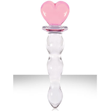 NS Novelties Crystal Heart Of Glass, розовый - фото, отзывы