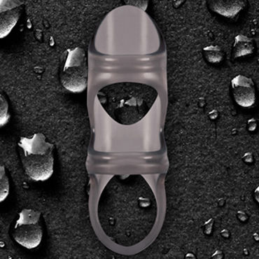 NS Novelties Renegade Power Cage, черный - Насадка с петлей на пенис - купить в секс шопе