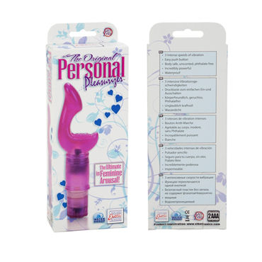 California Exotic Personal Pleasurizers, фиолетовый - Водонепроницаемый вибратор - купить в секс шопе