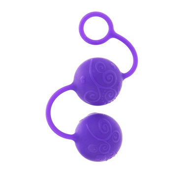 California Exotic Posh Silicone “O” Balls, фиолетовый - фото, отзывы