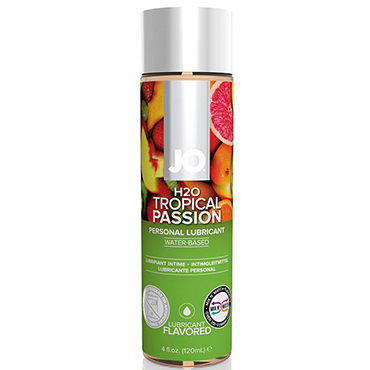 JO H2O Tropical Passion, 120 мл, Лубрикант на водной основе с ароматом тропических фруктов