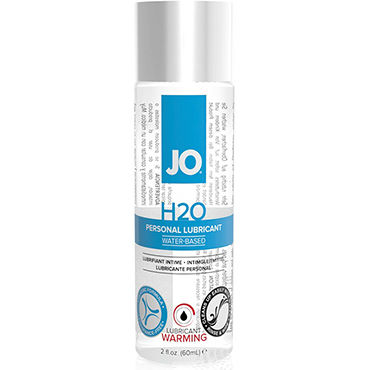 JO H2O Warming, 60 мл, Возбуждающий лубрикант на водной основе