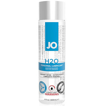 JO H2O Warming, 120 мл, Возбуждающий лубрикант на водной основе