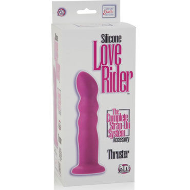 California Exotic Love Rider Thruster Probes, розовый - Страпон к трусикам - купить в секс шопе