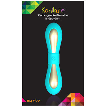 Kanikule вибратор, серебристо-голубой - фото, отзывы
