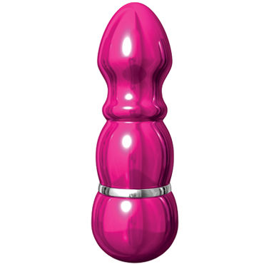 Pipedream Pure Aluminium Pink Small - Эксклюзивный вибратор небольшого размера - купить в секс шопе