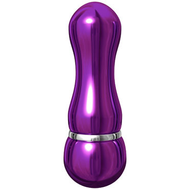 Pipedream Pure Aluminium Purple Small - Эксклюзивный вибратор небольшого размера - купить в секс шопе