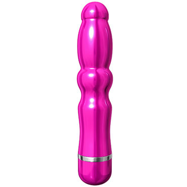 Pipedream Pure Aluminium Pink Large - Эксклюзивный вибратор большого размера - купить в секс шопе