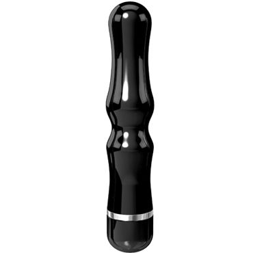 Pipedream Pure Aluminium Black Large - Эксклюзивный вибратор большого размера - купить в секс шопе