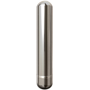 Pipedream Pure Aluminium Silver Large - Эксклюзивный вибратор большого размера - купить в секс шопе
