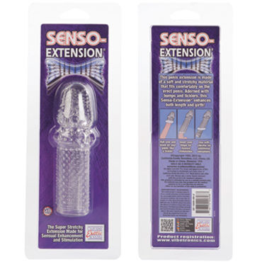 California Exotic Senso Extension - Насадка-удлинитель на пенис - купить в секс шопе