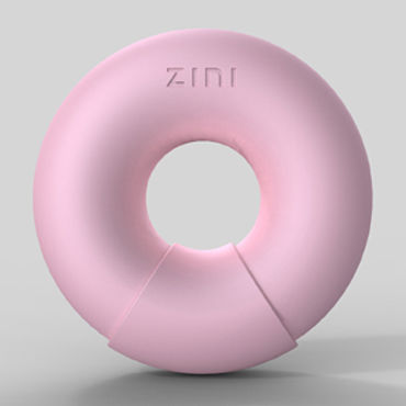 Zini Donut Strawberry, Универсальный гибкий вибратор