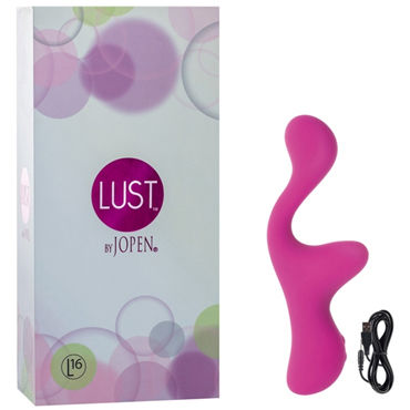 Jopen Lust L16, розовый, Вибромассажер G-точки и клитора