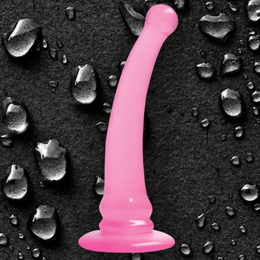 NS Novelties Jollipops, розовый - Гладкий анальный стимулятор - купить в секс шопе