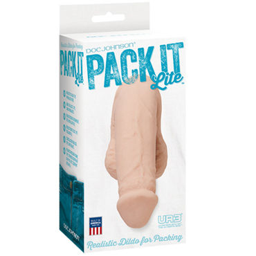 Doc Johnson Pack It Lite - Фаллоимитатор для ношения - купить в секс шопе