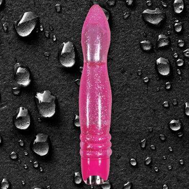 NS Novelties Starlight Gems Vela, розовый - Стильный мультискоростной вибратор - купить в секс шопе