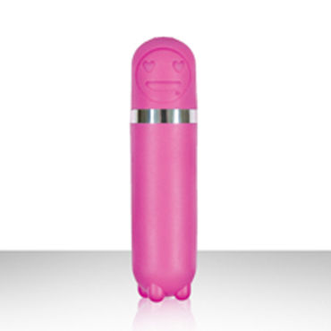 NS Novelties Emoticons Mini Vibe Bullet, розовый - фото, отзывы