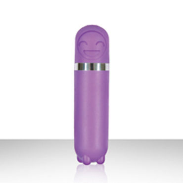 NS Novelties Emoticons Mini Vibe Bullet, фиолетовый - фото, отзывы
