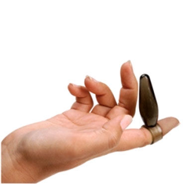 Topco Finger Rimmers, 5 см - Анальная пробка с кольцом - купить в секс шопе
