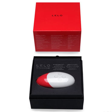 Lelo Siri, красный - Компактный перезаряжаемый массажер клитора - купить в секс шопе