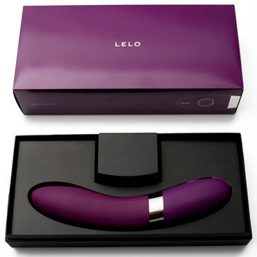 Lelo Elise, фиолетовый - Мультискоростной вибромассажер точки G - купить в секс шопе