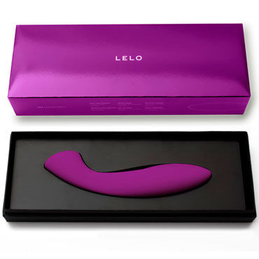 Lelo Ella, фиолетовый - Двусторонний стимулятор точки G - купить в секс шопе