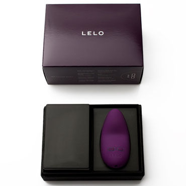 Lelo Lily, фиолетовый - Перезаряжаемый клиторальный стимулятор анатомической формы с нежнейшим покрытием - купить в секс шопе