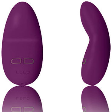 Lelo Lily, фиолетовый, Перезаряжаемый клиторальный стимулятор анатомической формы с нежнейшим покрытием