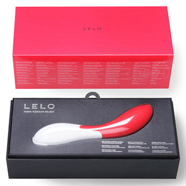 Lelo Mona, красный - Мультискоростной вибратор с USB зарядкой - купить в секс шопе