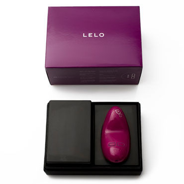Lelo Nea, фиолетовый - Перезаряжаемый клиторальный стимулятор анатомической формы - купить в секс шопе