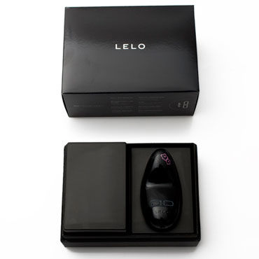 Lelo Nea, черный - Перезаряжаемый клиторальный стимулятор анатомической формы - купить в секс шопе