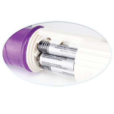 Pipedream Jelly Eager фиолетовый - Вибратор с функцией ротации - купить в секс шопе