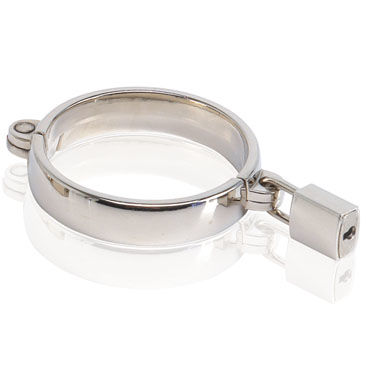 Pipedream Metal Extra Large Cockring, Эрекционное кольцо с замочком