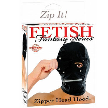Pipedream Zipper Head Hood, Маска на голову