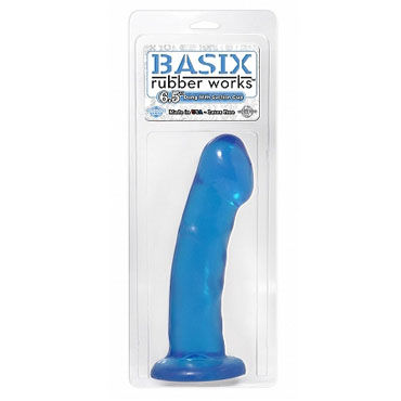 Pipedream Basix Rubber Works 16 см голубой - фото, отзывы